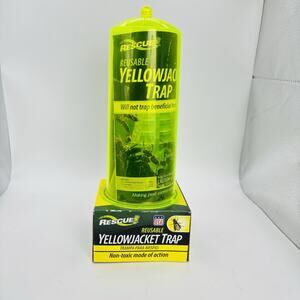 RESCUE Reusable Yellowjacket Trap Pest Control Yellow Jacket New In Packaging.